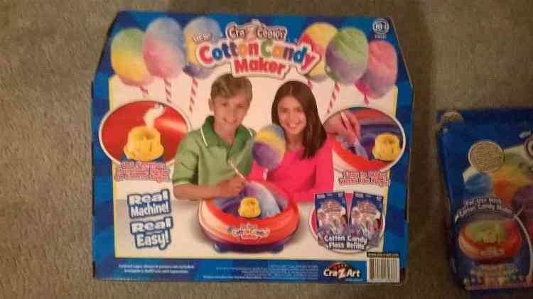 United States Crazy Cookn Cotton Candy Maker And Party Refil Pac Buy