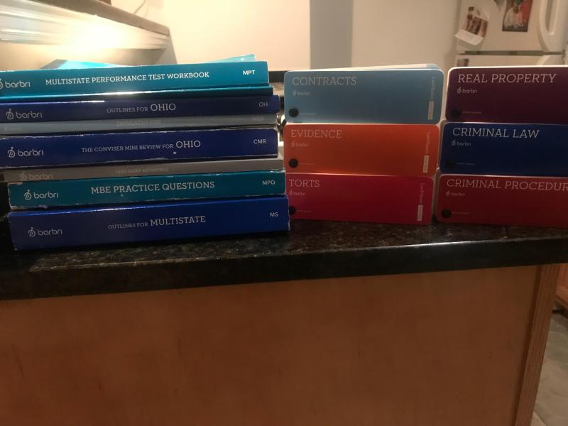 Cleveland Ohio Bar Exam Barbri Materials 2018 2019 Books
